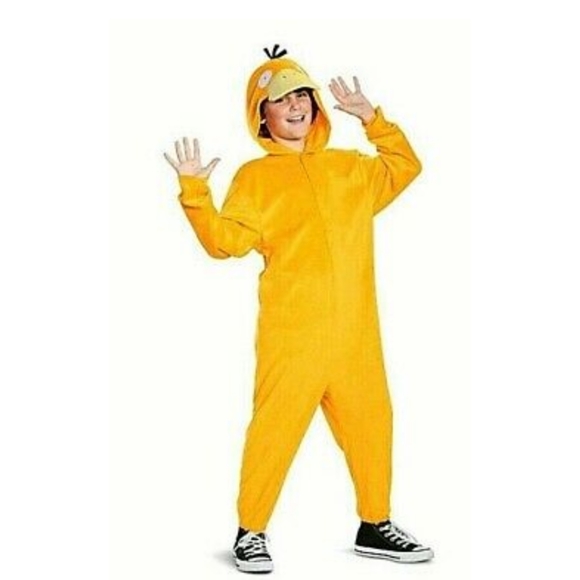 Pokemon Other - NWT Pokémon Psyduck kids  10-12 costume